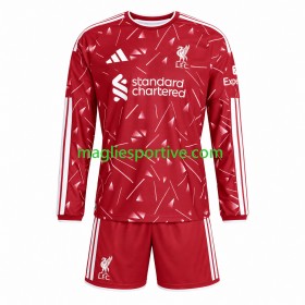 Completo Calcio Liverpool Bambino Divisa Prima 2026-2027 ML